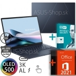 ASUS Zenbook 14 OLED UX3405MA 14 3K dotyk Ultra 9-185H 1TB SSD 16GB Win11Pro modrý
