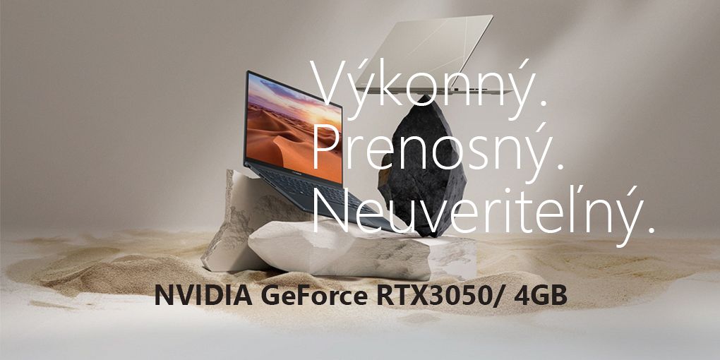 Výkonný ASUS Zenbook 14X OLED s grafikou RTX3050 teraz ešte výhodnejšie Výkonný ASUS Zenbook 14X OLED s grafikou RTX3050 teraz ešte výhodnejšie