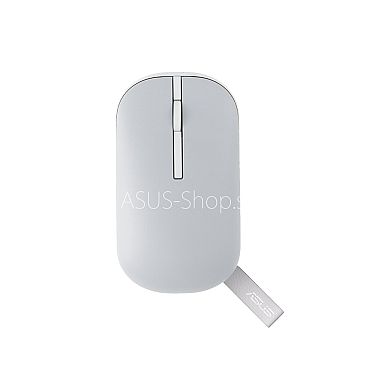 ASUS mouse Marshmallow MD100 Lite - optická bezdrôtová myš šedá