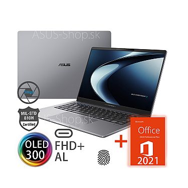 ASUS Expertbook PM5 PM5406CGA OLED 14 FHD+ AI7-445 R840M 1TB SSD 32GB FP W11Pro šedý 3R ON-SITE NBD ASUS Expertbook PM5 PM5406CGA OLED 14 FHD+ AI7-445 R840M 1TB SSD 32GB FP W11Pro šedý 3R ON-SITE NBD