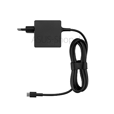 ASUS orig. adaptér PD 3.2 USB-C 68W 2pin čierny ASUS orig. adaptér PD 3.2 USB-C 68W 2pin čierny