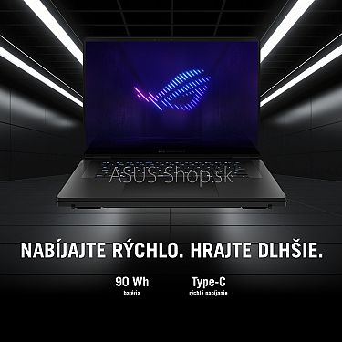 ASUS ROG Zephyrus Duo 16 GX651AX 3K dotyk Ultra 9-386H RTX5090/24G 64GB 2TB SSD W11Pro šedý