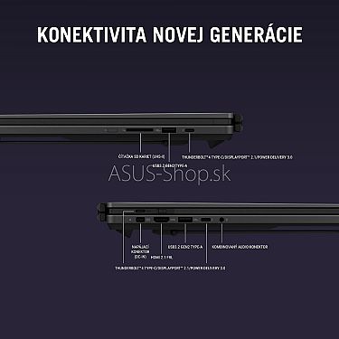 ASUS ROG Zephyrus Duo 16 GX651AX 3K dotyk Ultra 9-386H RTX5090/24G 64GB 2TB SSD W11Pro šedý