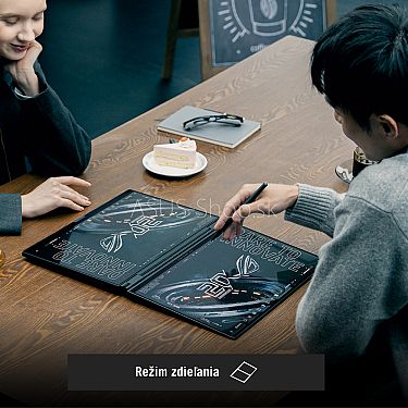 ASUS ROG Zephyrus Duo 16 GX651AX 3K dotyk Ultra 9-386H RTX5090/24G 64GB 4TB SSD W11Pro šedý 