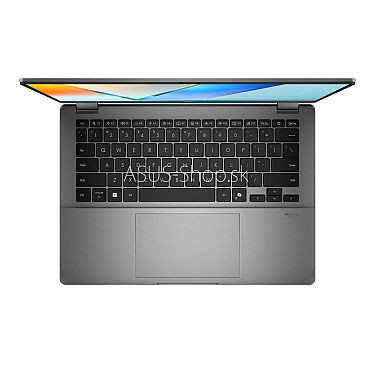 ASUS Vivobook 14 Flip OLED TP3407SA FHD+ dotyk Ultra 5-226V Arc™ 512GB SSD 16GB W11H šedý bez adap ASUS Vivobook 14 Flip OLED TP3407SA FHD+ dotyk Ultra 5-226V Arc™ 512GB SSD 16GB W11H šedý bez adap
