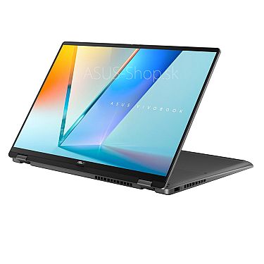 ASUS Vivobook 16 Flip OLED TP3607SA 3K dotyk Ultra 7-258V Arc™ 1TB SSD 32GB W11H šedý