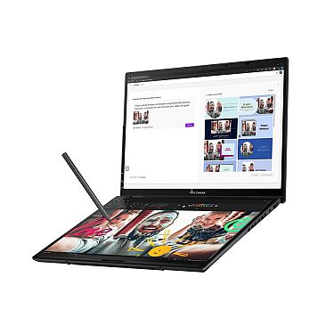 ASUS Zenbook Duo UX8406CA 14 3K dotyk Ultra 9-285H Arc™ 2TB 32GB W11Pro šedý