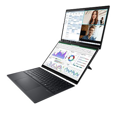 ASUS Zenbook Duo UX8406CA 14 3K dotyk Ultra 7-255H Arc™ 1TB 32GB W11H šedý