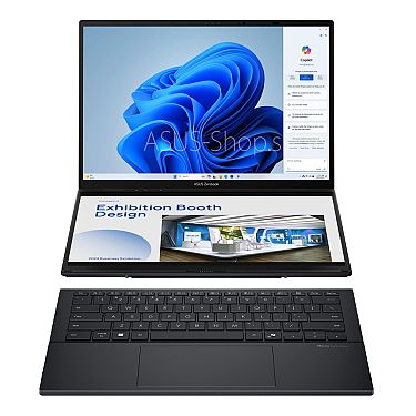 ASUS Zenbook Duo UX8406CA 14 3K dotyk Ultra 7-255H Arc™ 1TB 32GB W11H šedý