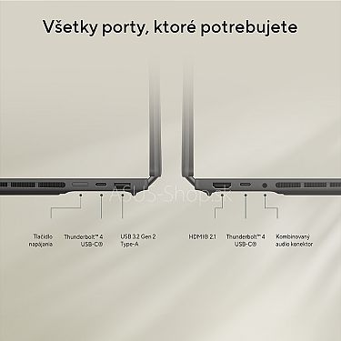 ASUS Zenbook DUO UX8407AA 14 3K dotyk Ultra X9 Arc™ 2TB 32GB W11Pro šedý