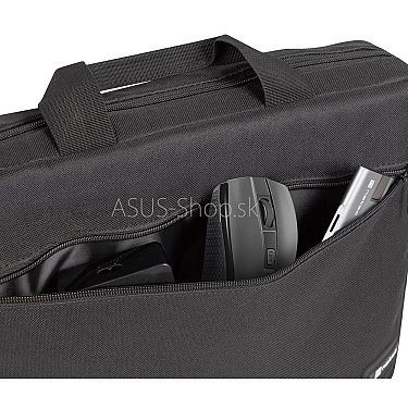 NATEC WALLAROO 2 SET taška pre notebooky 15,6 čierna a bezdrôtová myš 1600 dpi NATEC WALLAROO 2 SET taška pre notebooky 15,6 čierna a bezdrôtová myš 1600 dpi