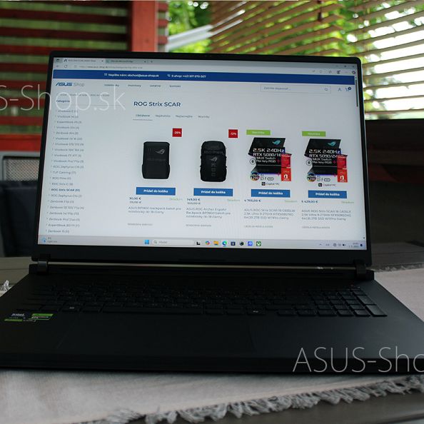 ASUS ROG Strix SCAR 18 G835LX 2.5K Ultra 9-275HX RTX5090/24G 32GB 2TB SSD W11Pro čierny 