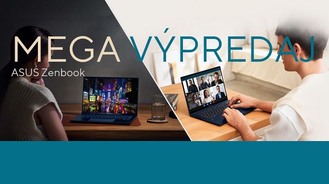MEGA VÝPREDAJ ASUS Zenbook so zľavou až 33% MEGA VÝPREDAJ ASUS Zenbook so zľavou až 33%