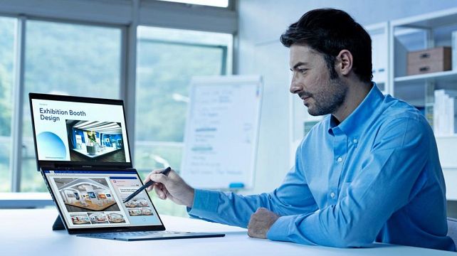 ASUS Zenbook Duo (2024) – s DUOm ťa baví svet. ASUS Zenbook Duo (2024) – s DUOm ťa baví svet.