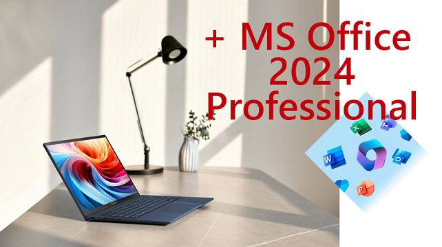 V máji ku každému ASUS Zenbook doživotná licencia MS Office 2024 ako darček od nás