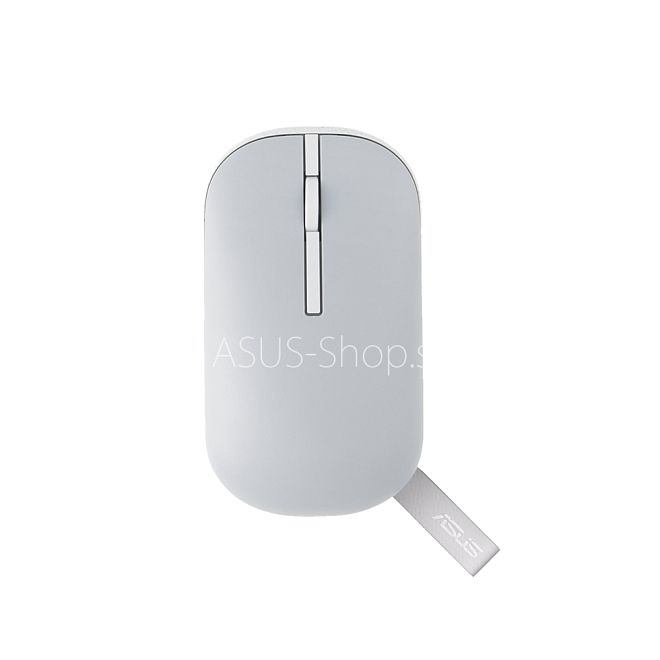ASUS mouse Marshmallow MD100 Lite - optická bezdrôtová myš šedá