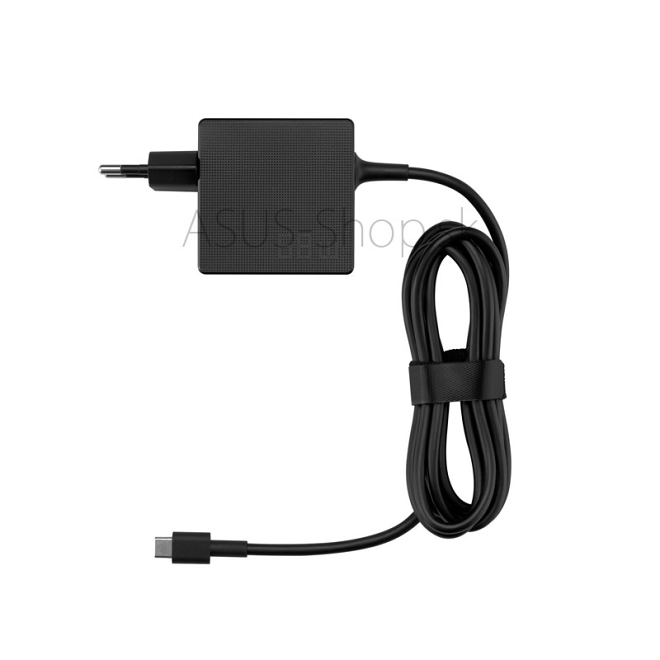 ASUS orig. adaptér PD 3.2 USB-C 68W 2pin čierny ASUS orig. adaptér PD 3.2 USB-C 68W 2pin čierny