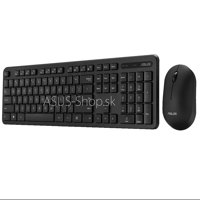ASUS CW100 bezdrôtový set klávesnice a myši SK ASUS CW100 bezdrôtový set klávesnice a myši SK