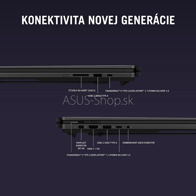 ASUS ROG Zephyrus Duo 16 GX651AX 3K dotyk Ultra 9-386H RTX5090/24G 64GB 4TB SSD W11Pro šedý 