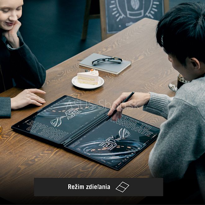 ASUS ROG Zephyrus Duo 16 GX651AX 3K dotyk Ultra 9-386H RTX5090/24G 64GB 2TB SSD W11Pro šedý