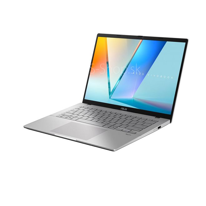 ASUS Vivobook S14 OLED M3407KA FHD+ AI5-330 Radeon 512GB SSD 16GB W11H strieborný ASUS Vivobook S14 OLED M3407KA FHD+ AI5-330 Radeon 512GB SSD 16GB W11H strieborný