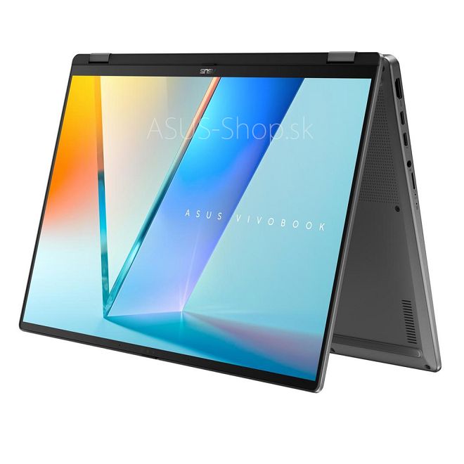 ASUS Vivobook 16 Flip OLED TP3607SA 3K dotyk Ultra 7-258V Arc™ 1TB SSD 32GB W11H šedý