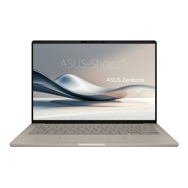 ASUS Zenbook A14 UX3407QA 14 FHD+ Snapdragon X1-26-100 Adreno 512GB SSD 16GB Win11H zlatý bez adap ASUS Zenbook A14 UX3407QA 14 FHD+ Snapdragon X1-26-100 Adreno 512GB SSD 16GB Win11H zlatý bez adap